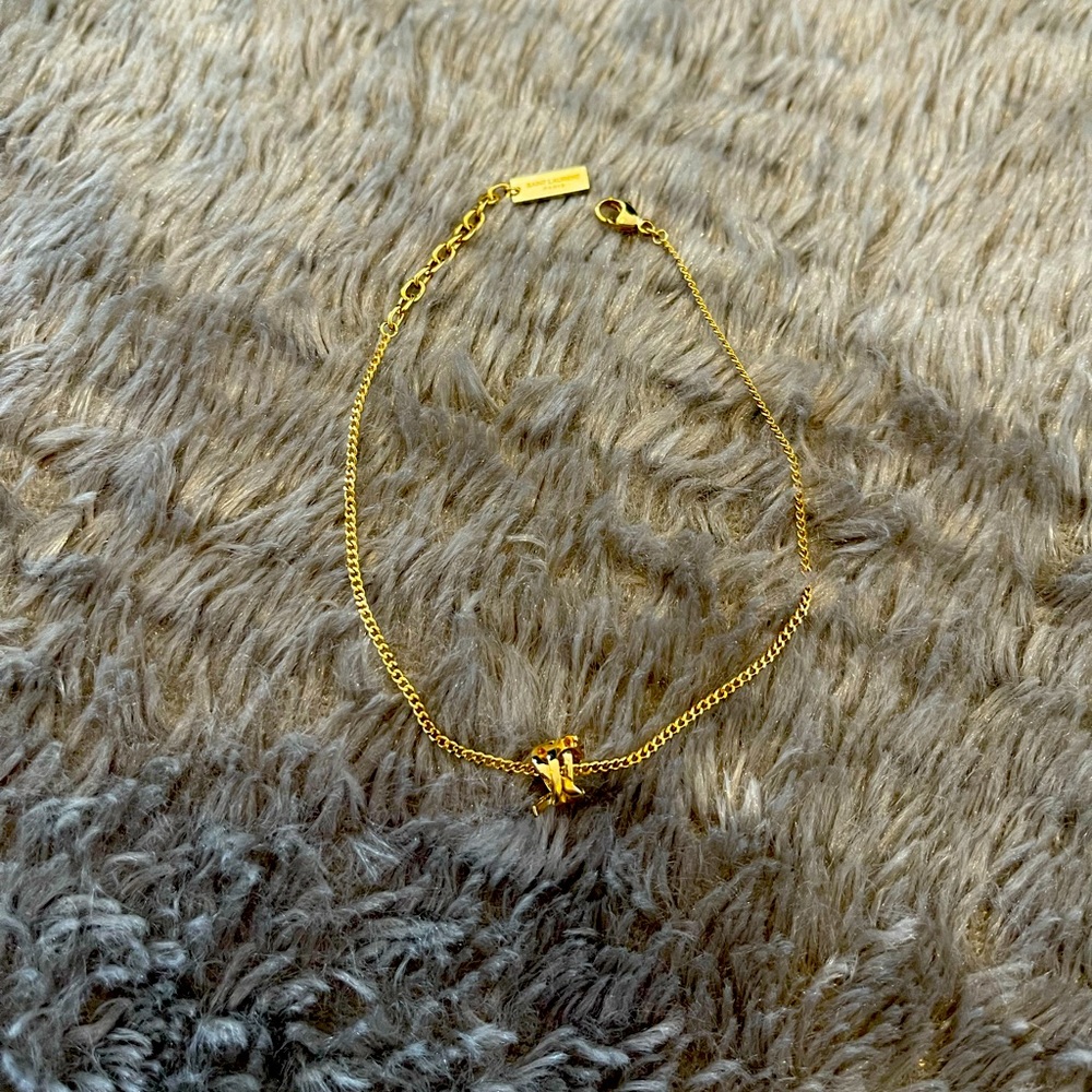 YSL Saint Laurent “YSL Charm” Bracelet